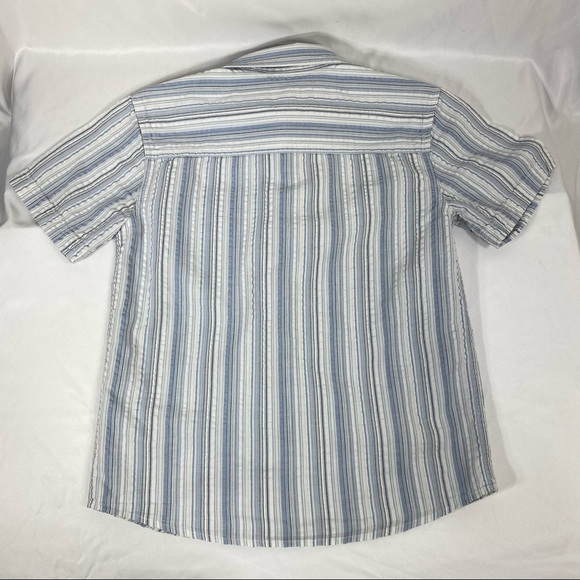 Mossimo Boys Striped Short Sleeve Button Down - Picture 3 of 6